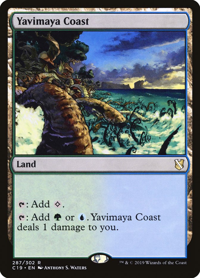 Yavimaya Coast [Commander 2019] | Pegasus Games WI