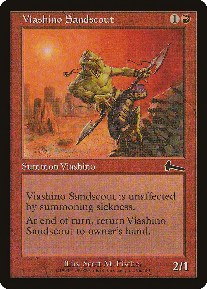 Viashino Sandscout [Urza's Legacy] | Pegasus Games WI