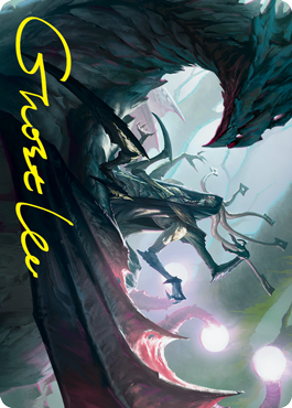 Specter of the Fens Art Card (Gold-Stamped Signature) [Strixhaven: School of Mages Art Series] | Pegasus Games WI