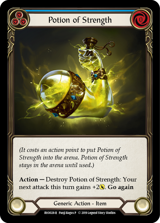 Potion of Strength [BVO028-R] 1st Edition Normal | Pegasus Games WI