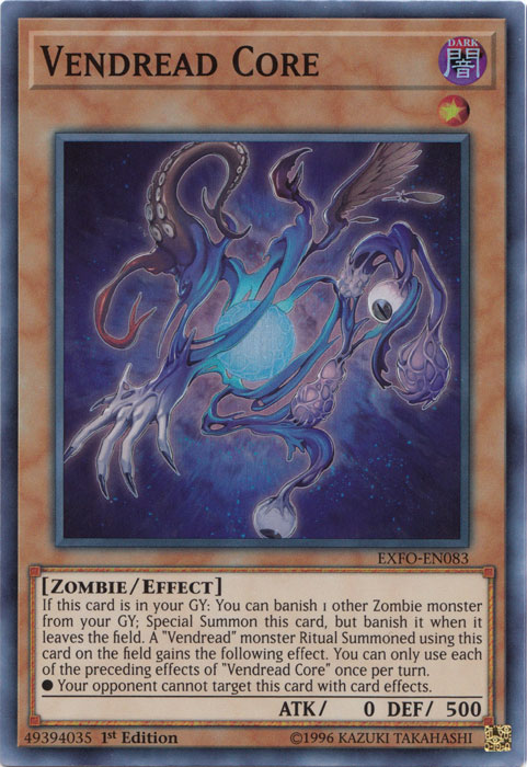 Vendread Core [EXFO-EN083] Super Rare | Pegasus Games WI