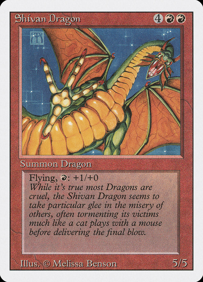 Shivan Dragon [Revised Edition] | Pegasus Games WI