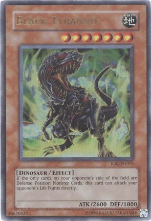 Black Tyranno [IOC-EN075] Ultra Rare | Pegasus Games WI