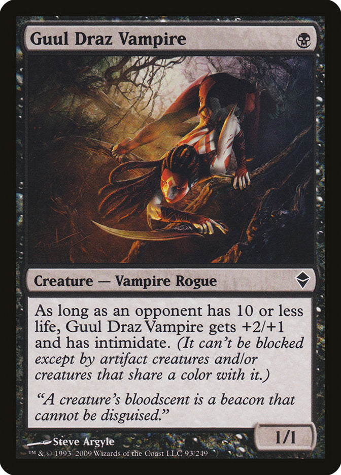 Guul Draz Vampire [Zendikar] | Pegasus Games WI