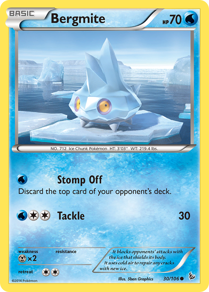 Bergmite (30/106) [XY: Flashfire] | Pegasus Games WI