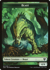 Bird Illusion // Beast (011) Double-Sided Token [Commander 2020 Tokens] | Pegasus Games WI