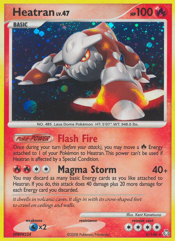 Heatran (6/146) [Diamond & Pearl: Legends Awakened] | Pegasus Games WI