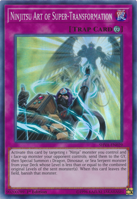 Ninjitsu Art of Super-Transformation [SHVA-EN029] Super Rare | Pegasus Games WI