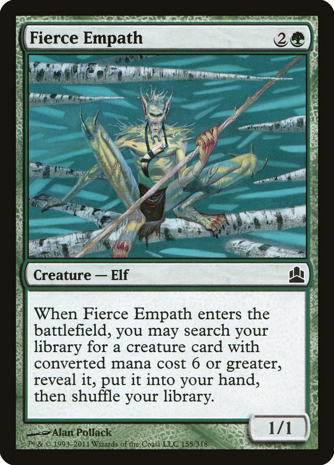 Fierce Empath [Commander 2011] | Pegasus Games WI