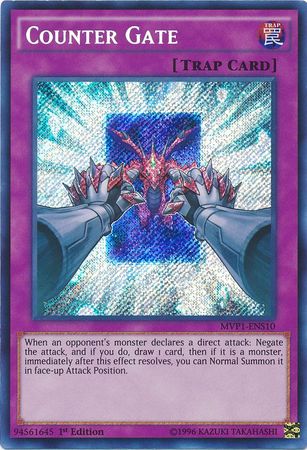 Counter Gate [MVP1-ENS10] Secret Rare | Pegasus Games WI