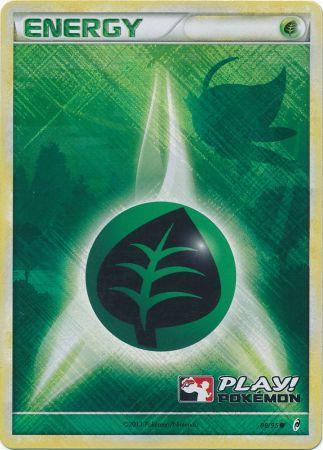 Grass Energy (88/95) (Play Pokemon Promo) [HeartGold & SoulSilver: Call of Legends] | Pegasus Games WI