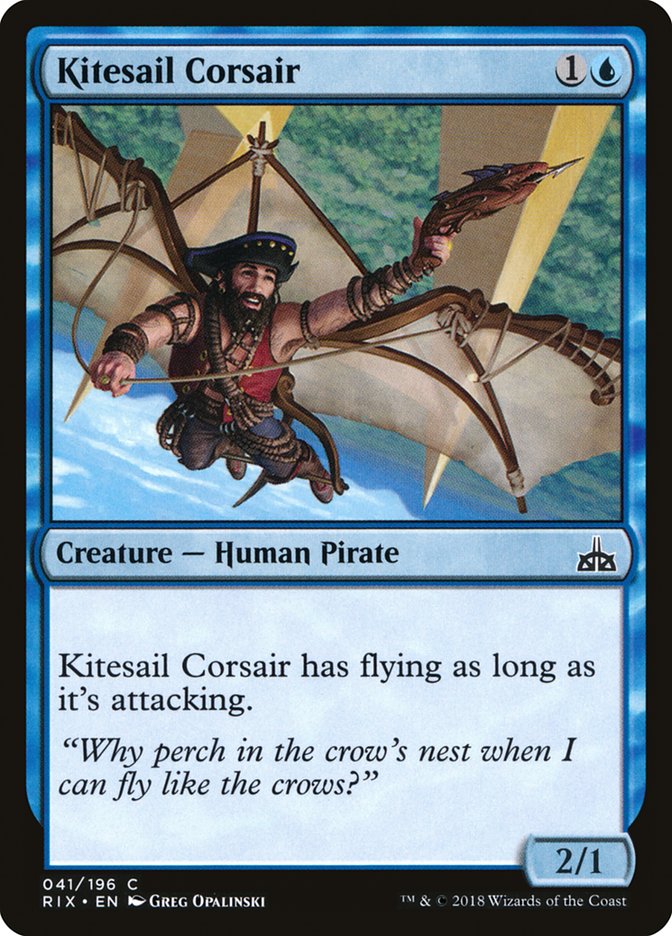 Kitesail Corsair [Rivals of Ixalan] | Pegasus Games WI