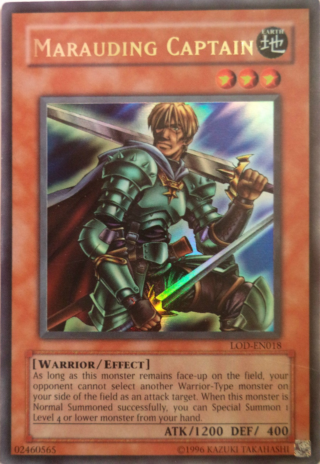 Marauding Captain [LOD-EN018] Ultra Rare | Pegasus Games WI