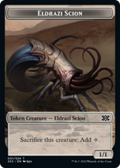 Faerie Rogue // Eldrazi Scion Double-Sided Token [Double Masters 2022 Tokens] | Pegasus Games WI
