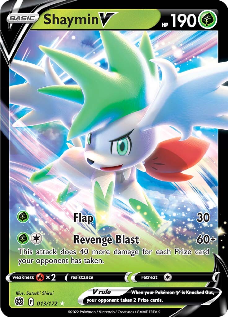 Shaymin V (013/172) [Sword & Shield: Brilliant Stars] | Pegasus Games WI