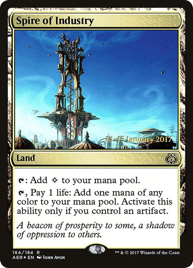 Spire of Industry [Aether Revolt Prerelease Promos] | Pegasus Games WI