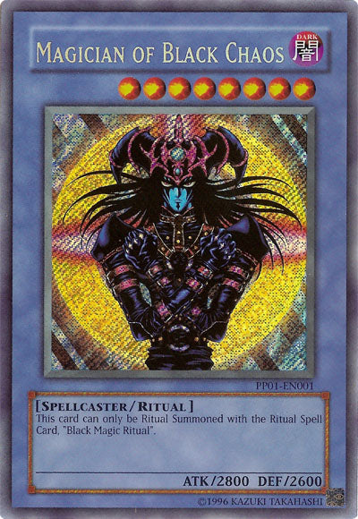 Magician of Black Chaos [PP01-EN001] Secret Rare | Pegasus Games WI