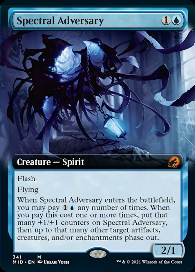 Spectral Adversary (Extended Art) [Innistrad: Midnight Hunt] | Pegasus Games WI