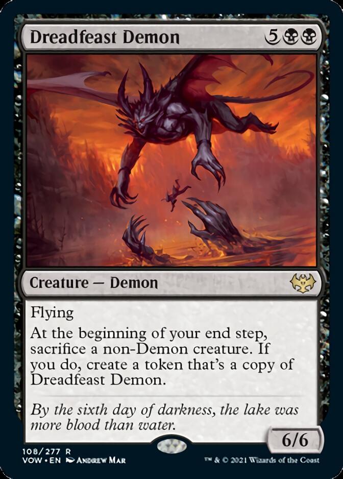 Dreadfeast Demon [Innistrad: Crimson Vow] | Pegasus Games WI