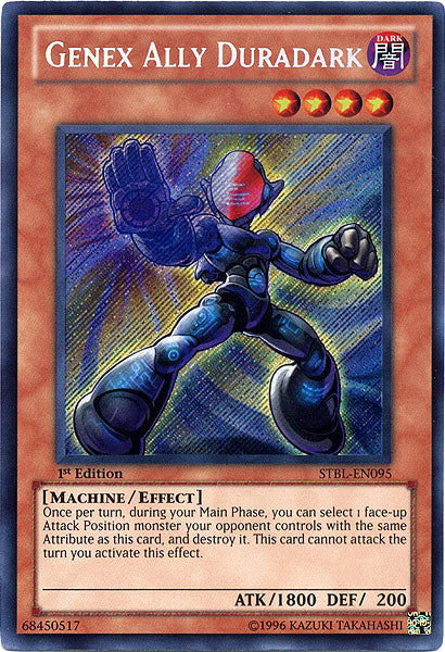 Genex Ally Duradark [STBL-EN095] Secret Rare | Pegasus Games WI