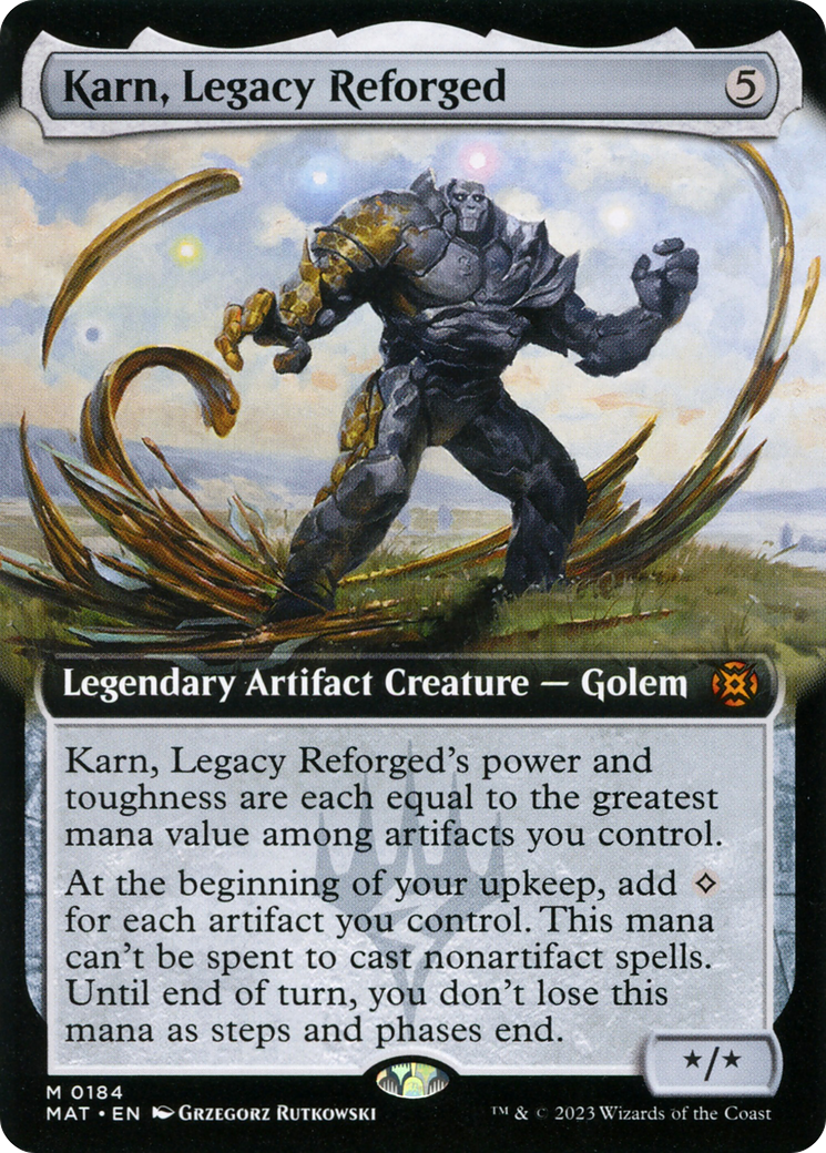 Karn, Legacy Reforged (Extended Art) [March of the Machine: The Aftermath] | Pegasus Games WI