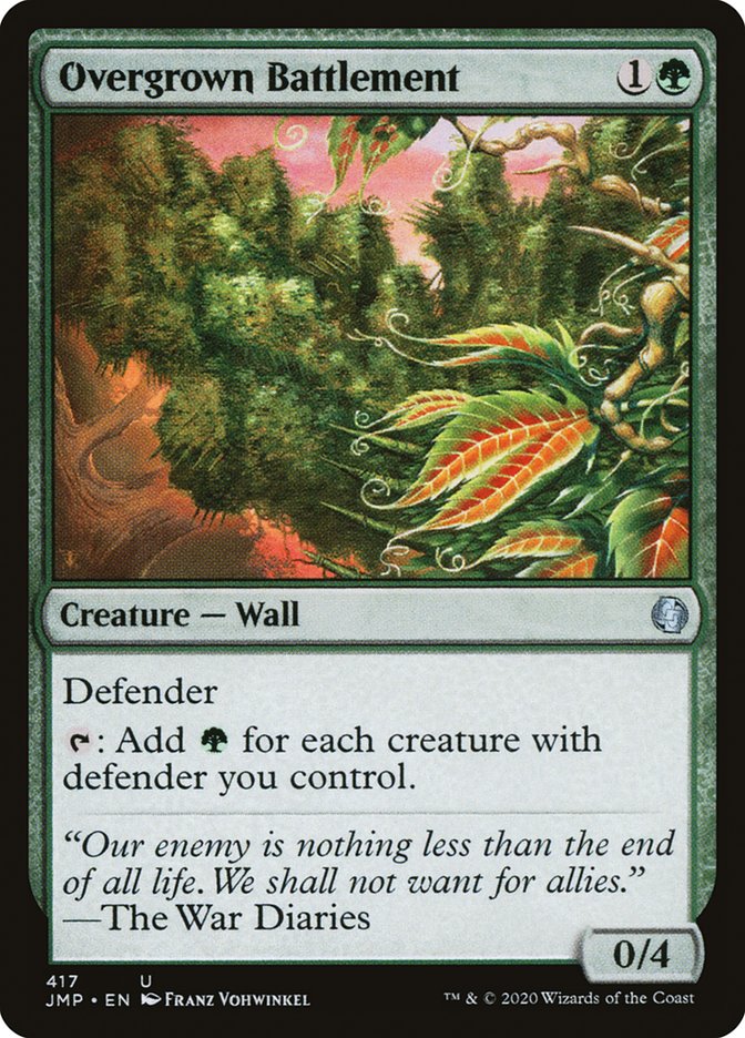 Overgrown Battlement [Jumpstart] | Pegasus Games WI