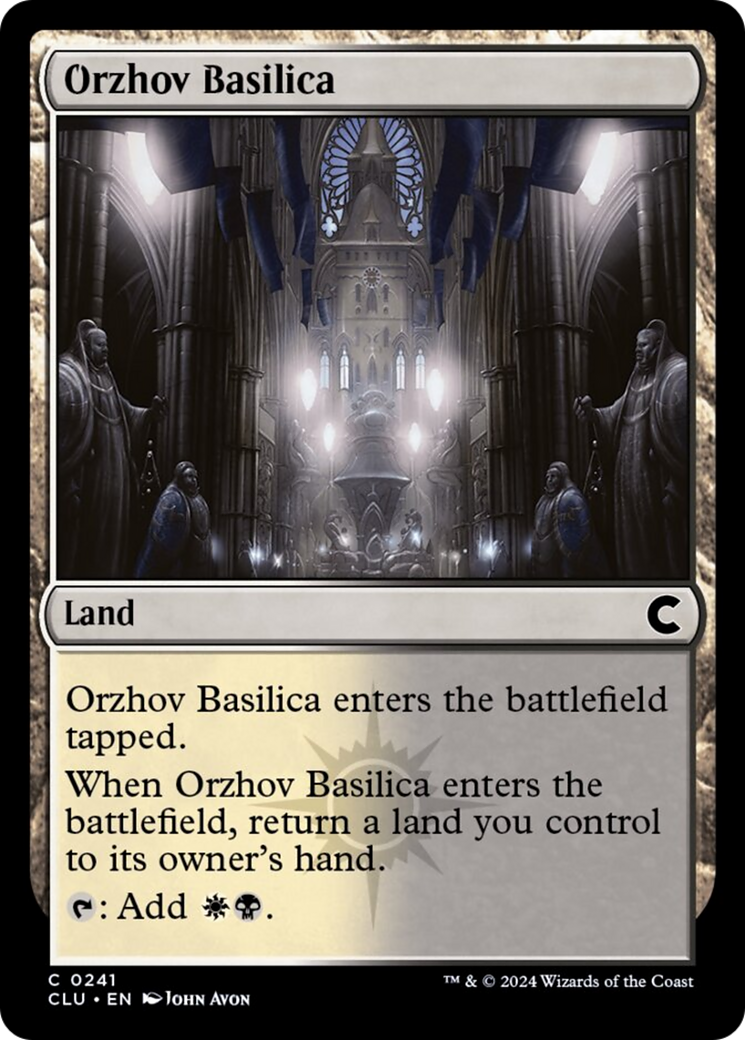 Orzhov Basilica [Ravnica: Clue Edition] | Pegasus Games WI