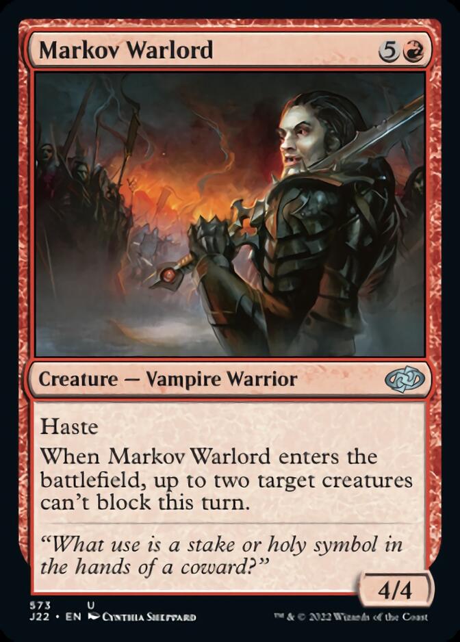 Markov Warlord [Jumpstart 2022] | Pegasus Games WI