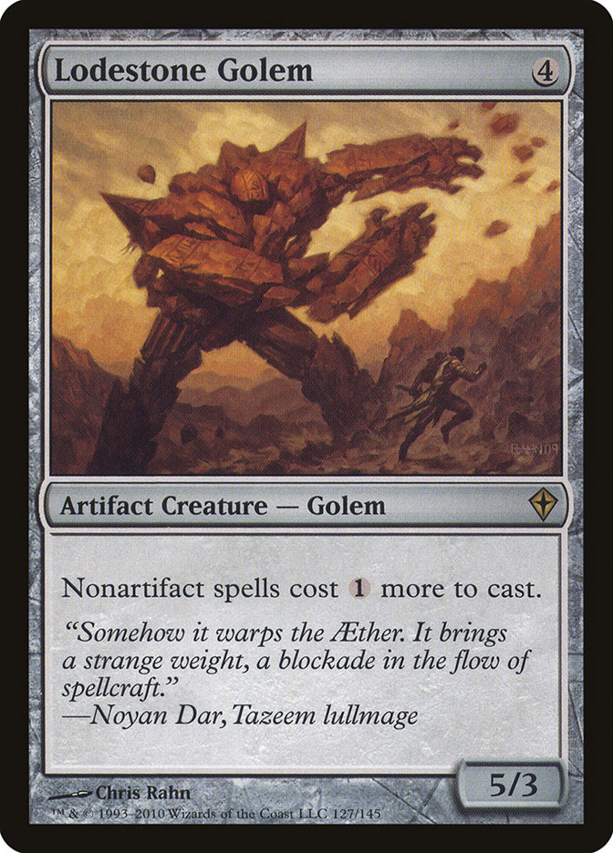 Lodestone Golem [Worldwake] | Pegasus Games WI