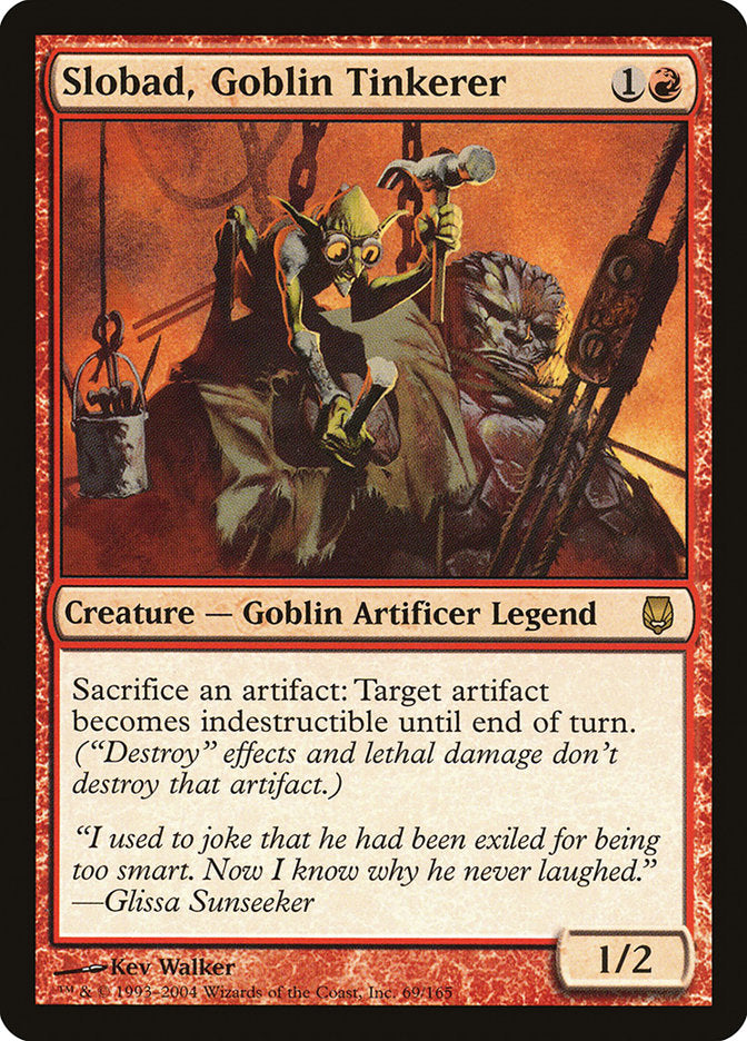 Slobad, Goblin Tinkerer [Darksteel] | Pegasus Games WI