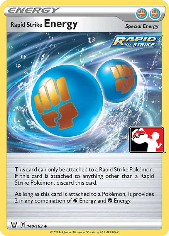 Rapid Strike Energy (140/163) [Prize Pack Series Two] | Pegasus Games WI