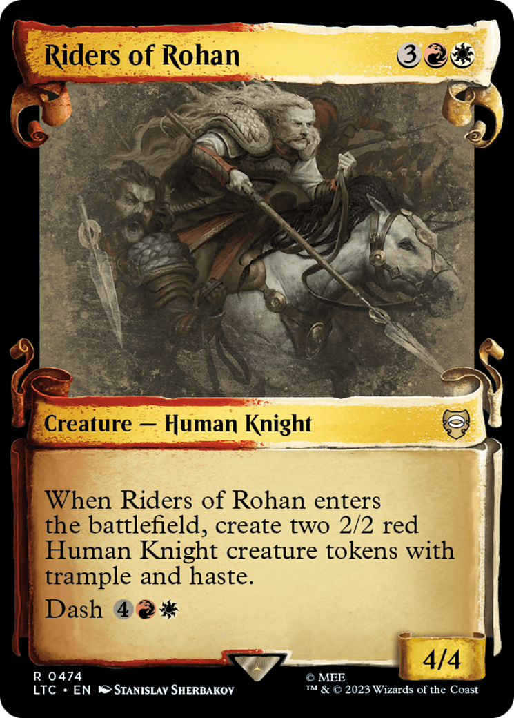 Riders of Rohan [The Lord of the Rings: Tales of Middle-Earth Commander Showcase Scrolls] | Pegasus Games WI