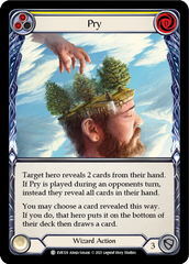 Pry (Yellow) [EVR129] (Everfest)  1st Edition Normal | Pegasus Games WI