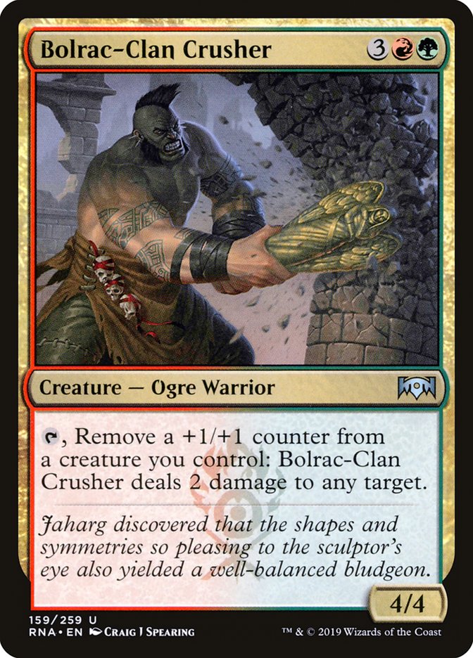 Bolrac-Clan Crusher [Ravnica Allegiance] | Pegasus Games WI