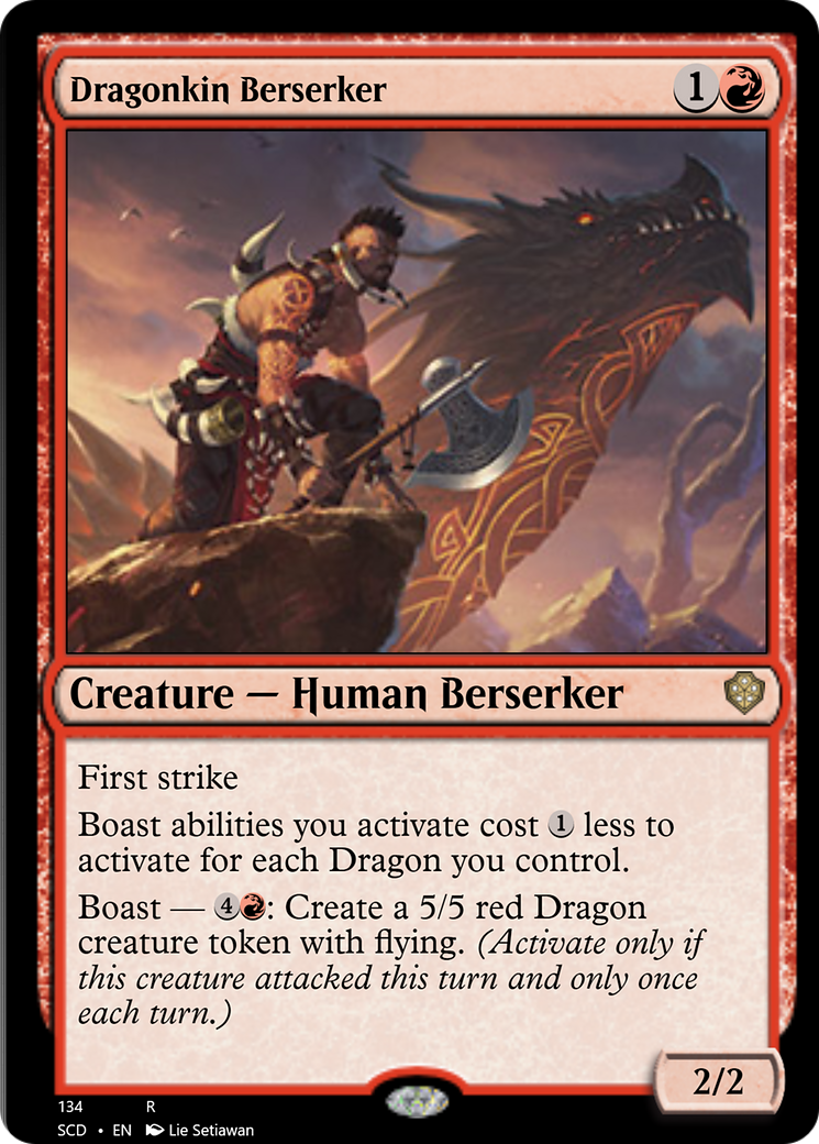 Dragonkin Berserker [Starter Commander Decks] | Pegasus Games WI