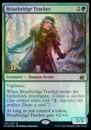 Briarbridge Tracker [Innistrad: Midnight Hunt Prerelease Promos] | Pegasus Games WI