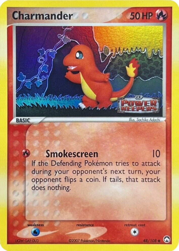 Charmander (48/108) (Stamped) [EX: Power Keepers] | Pegasus Games WI