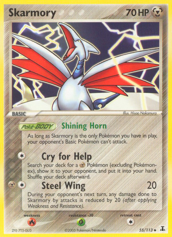 Skarmory (55/113) [EX: Delta Species] | Pegasus Games WI