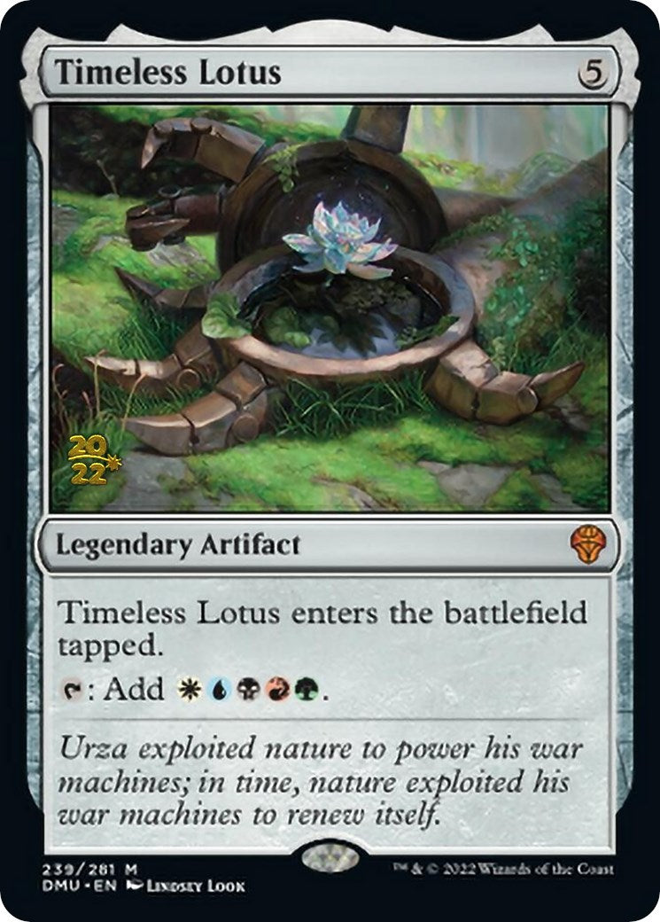 Timeless Lotus [Dominaria United Prerelease Promos] | Pegasus Games WI