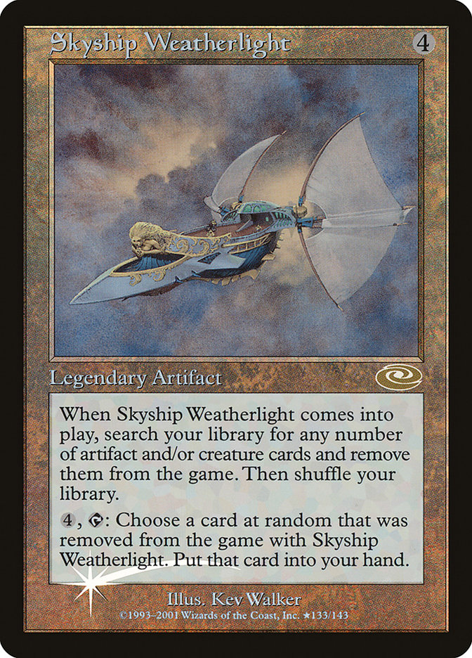 Skyship Weatherlight (Kev Walker) [Planeshift] | Pegasus Games WI