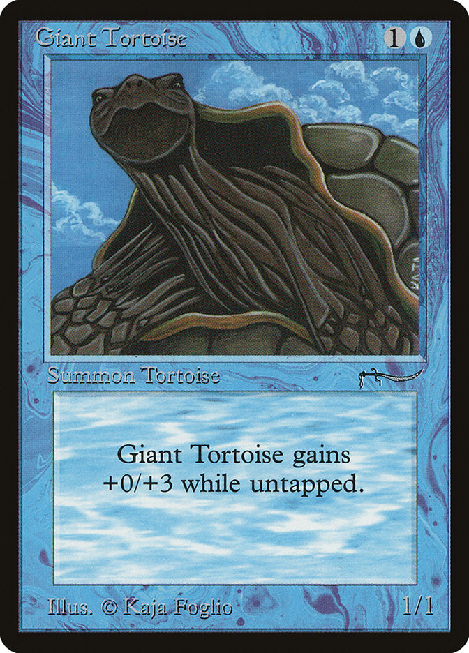 Giant Tortoise (Light Mana Cost) [Arabian Nights] | Pegasus Games WI