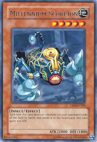 Millennium Scorpion [DR3-EN189] Rare | Pegasus Games WI