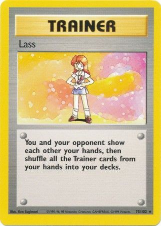 Lass (75/102) [Base Set Unlimited] | Pegasus Games WI