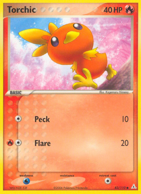 Torchic (83/110) [EX: Holon Phantoms] | Pegasus Games WI