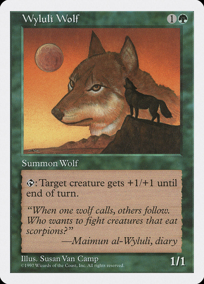 Wyluli Wolf [Fifth Edition] | Pegasus Games WI