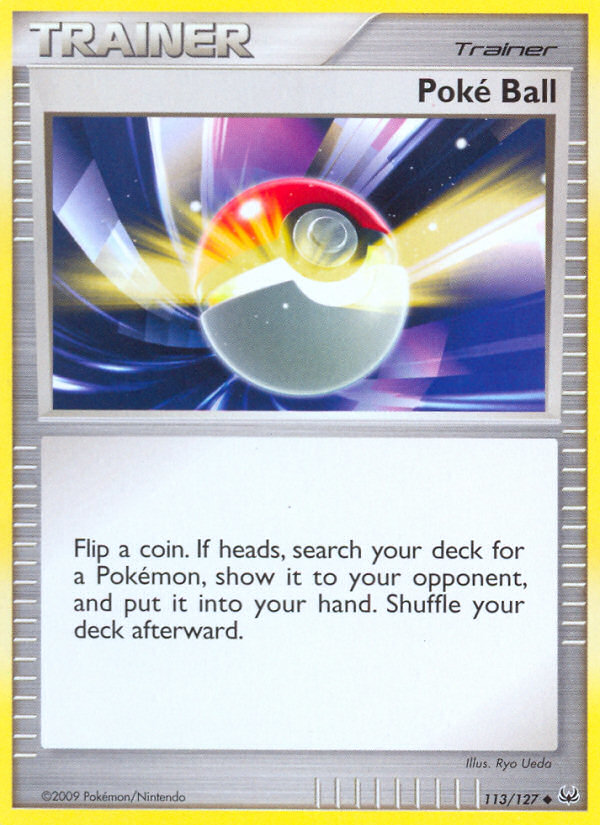 Poke Ball (113/127) [Platinum: Base Set] | Pegasus Games WI