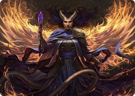 Farideh, Devil's Chosen Art Card [Dungeons & Dragons: Adventures in the Forgotten Realms Art Series] | Pegasus Games WI
