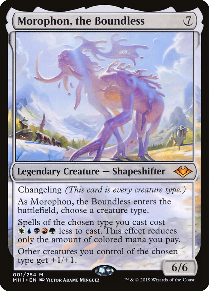 Morophon, the Boundless (Promo Pack) [Modern Horizons Promos] | Pegasus Games WI