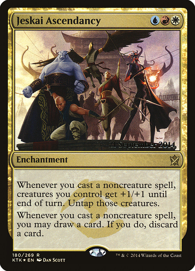 Jeskai Ascendancy [Khans of Tarkir Prerelease Promos] | Pegasus Games WI