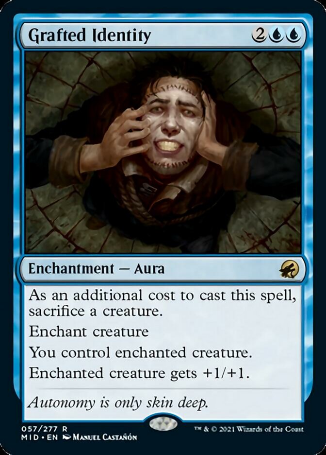 Grafted Identity [Innistrad: Midnight Hunt] | Pegasus Games WI